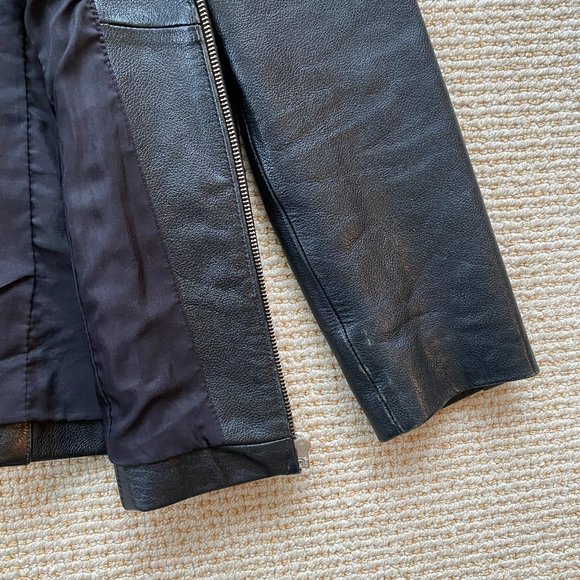 Vintage Old Navy Leather Jacket - Picture 5 of 8